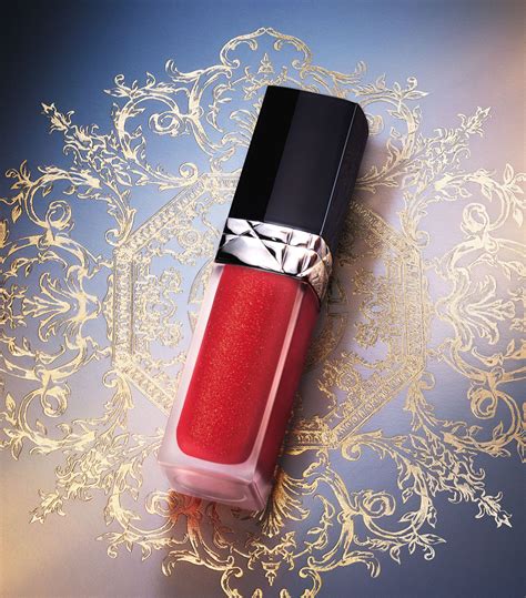 rouge dior forever liquid sequin fascinating|Rouge Dior forever sequin lipstick.